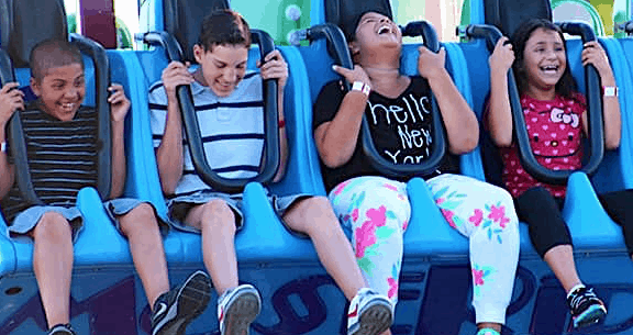 Screen Shot 2021-04-15 at 8.59.00 AM Kids laughing while on Fun Spot ride